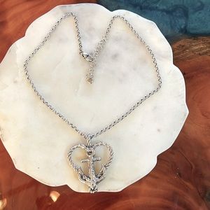 Brighton Anchored in Love necklace